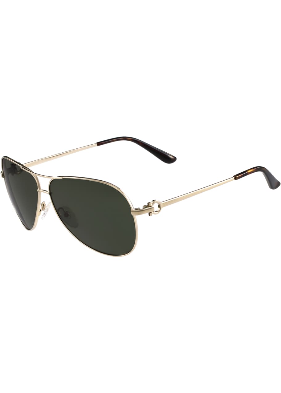 Salvatore ferragamo aviator sunglasses deals