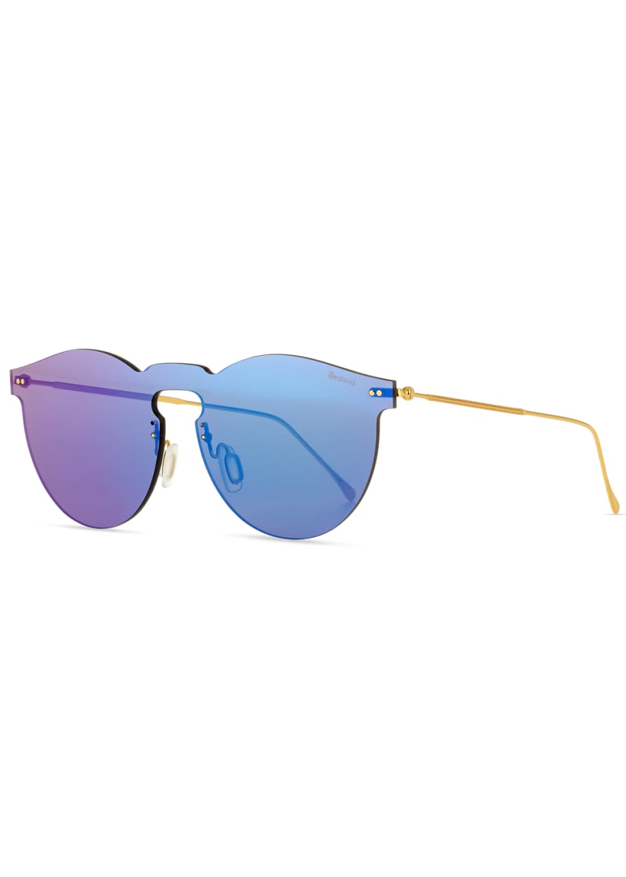 Leonard mirrored mask sunglasses outlet