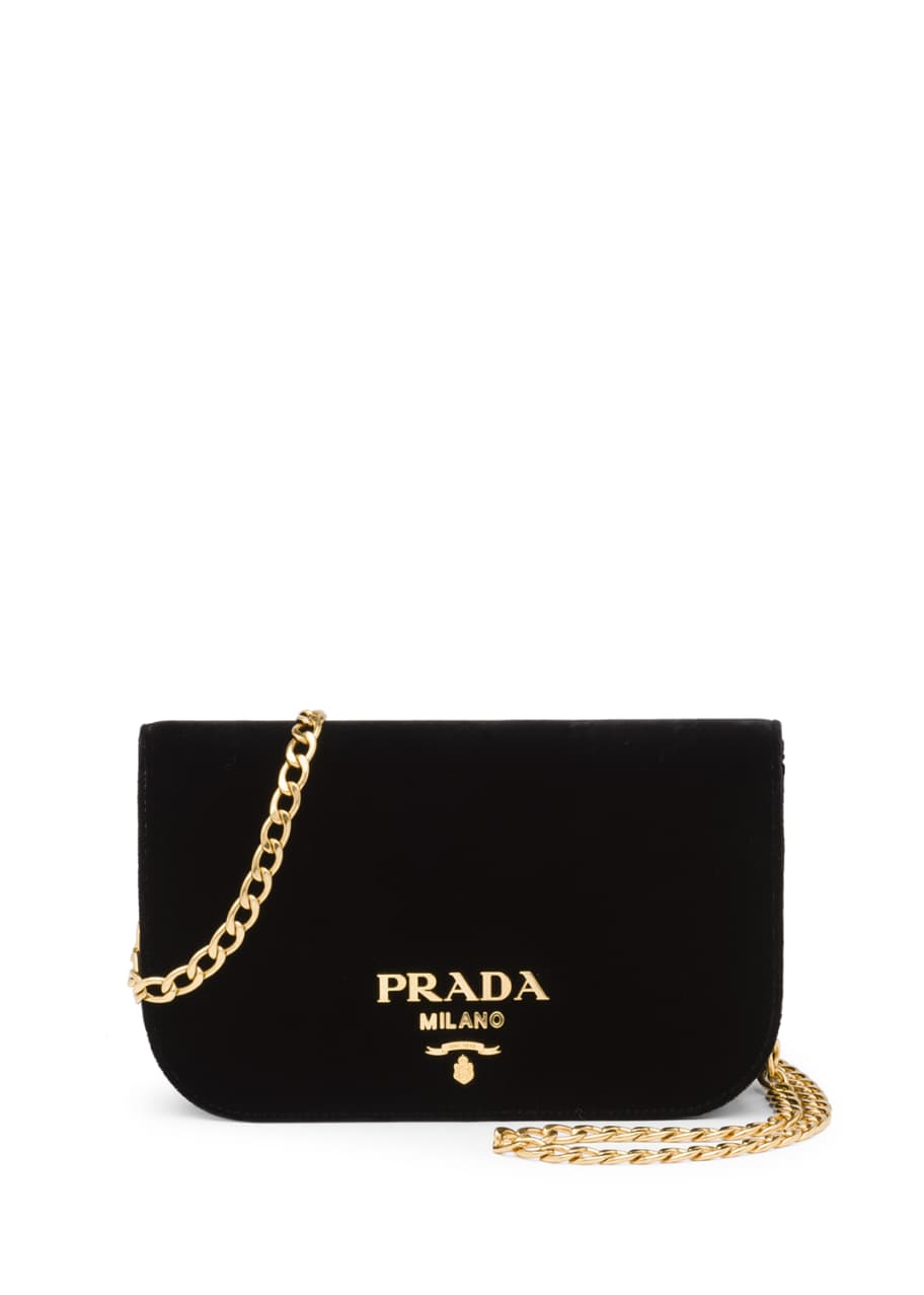 Prada velvet wallet clearance