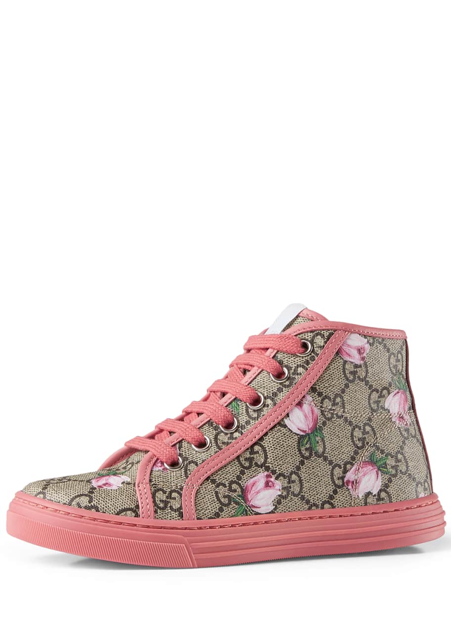Gucci high tops pink deals