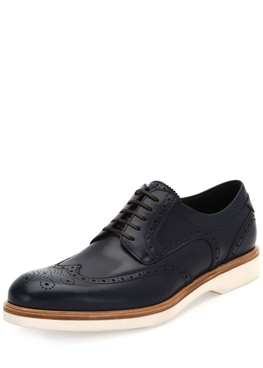 Ferragamo wingtip hot sale