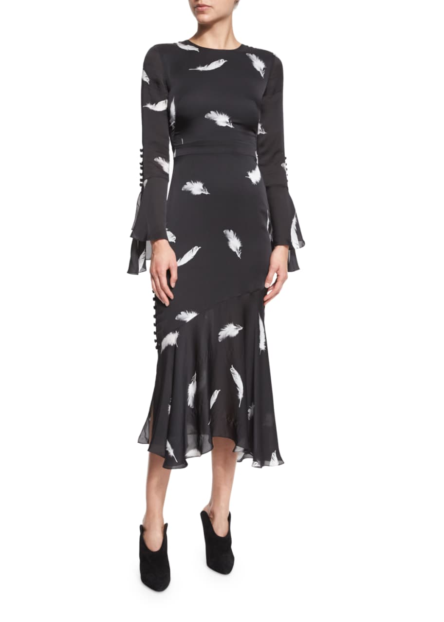 Prabal gurung black and white dress 2025