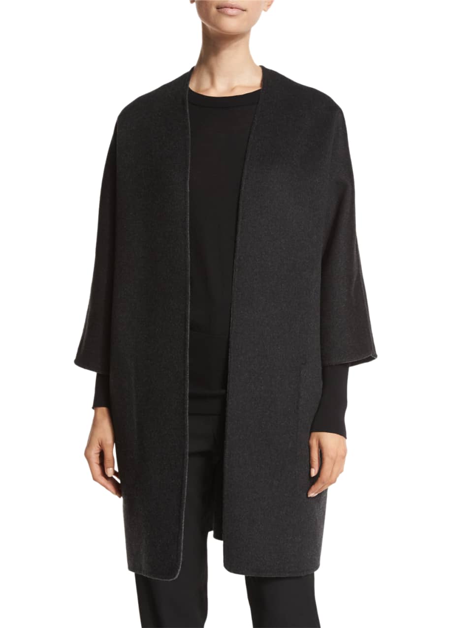 Vince Reversible Wool-Cashmere Cardigan Coat - Bergdorf Goodman