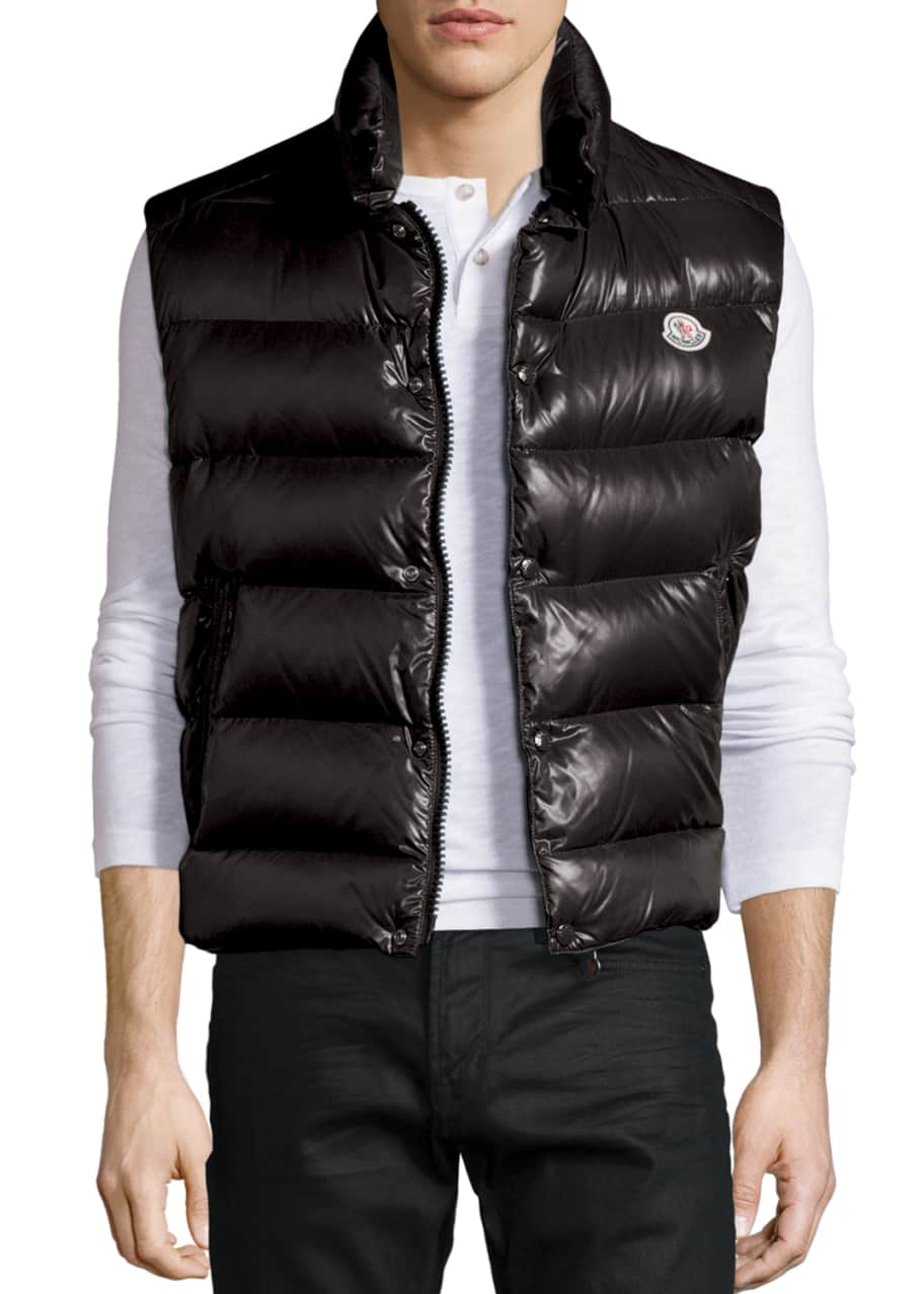 Moncler Tib Shiny Puffer Vest