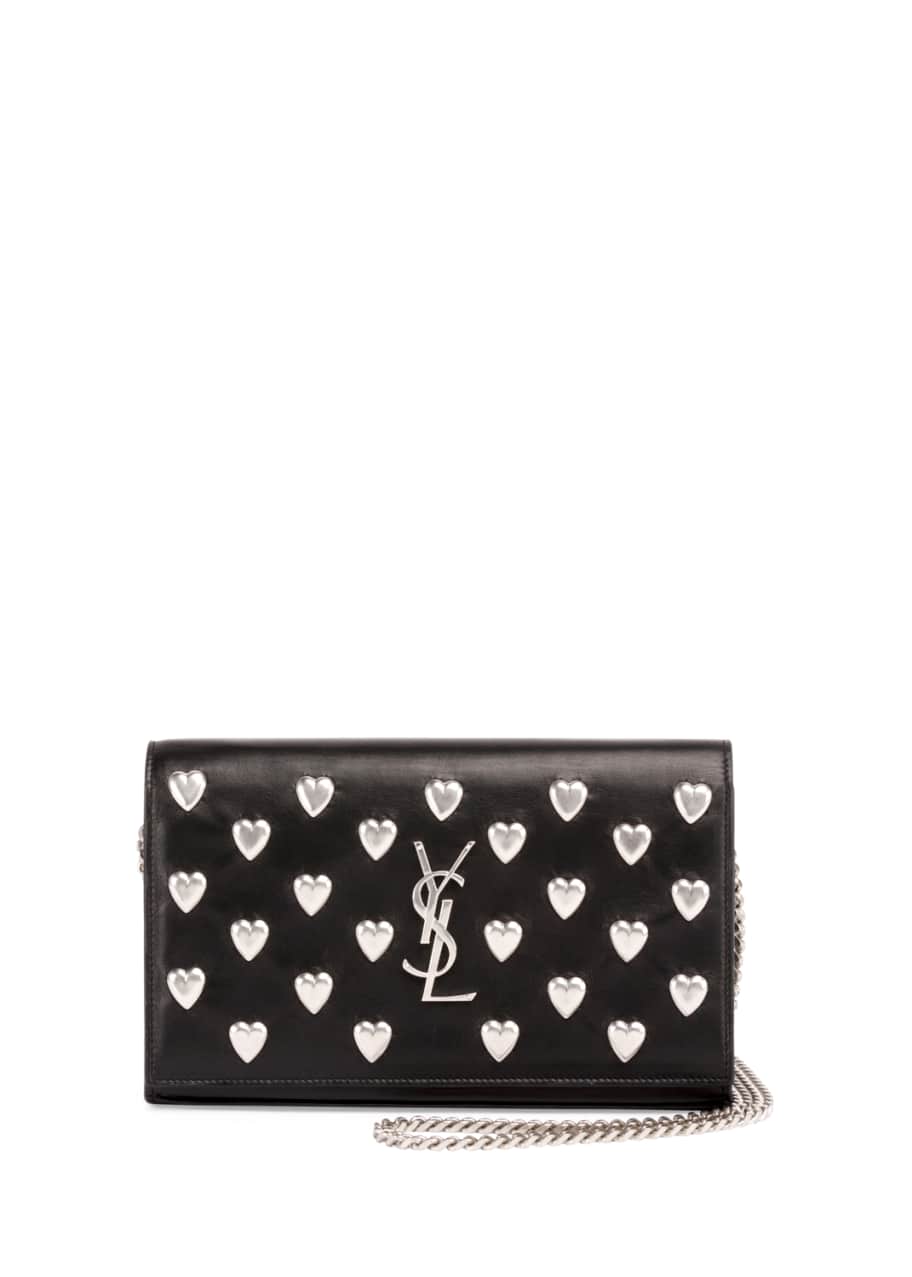 Saint laurent studded wallet outlet