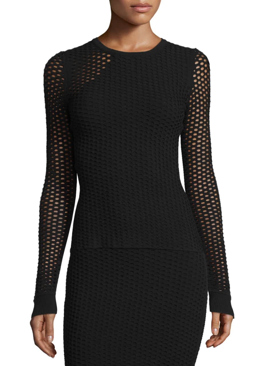 netted mesh top