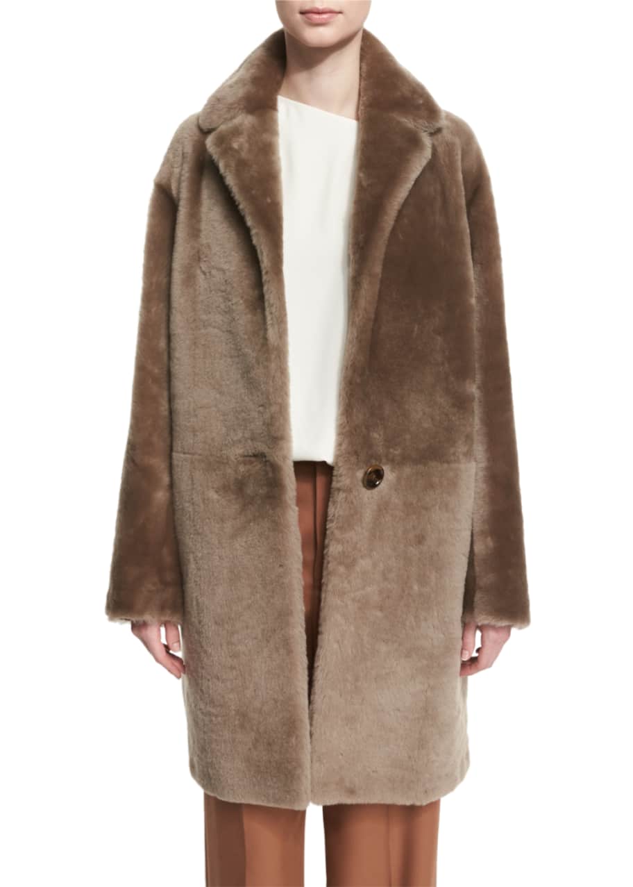 Helmut lang shearling jacket sale