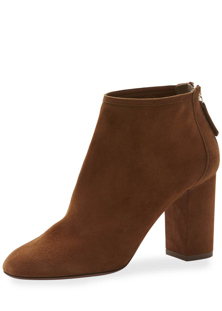 Image 1 of 1: Downtown Suede 85mm Bootie