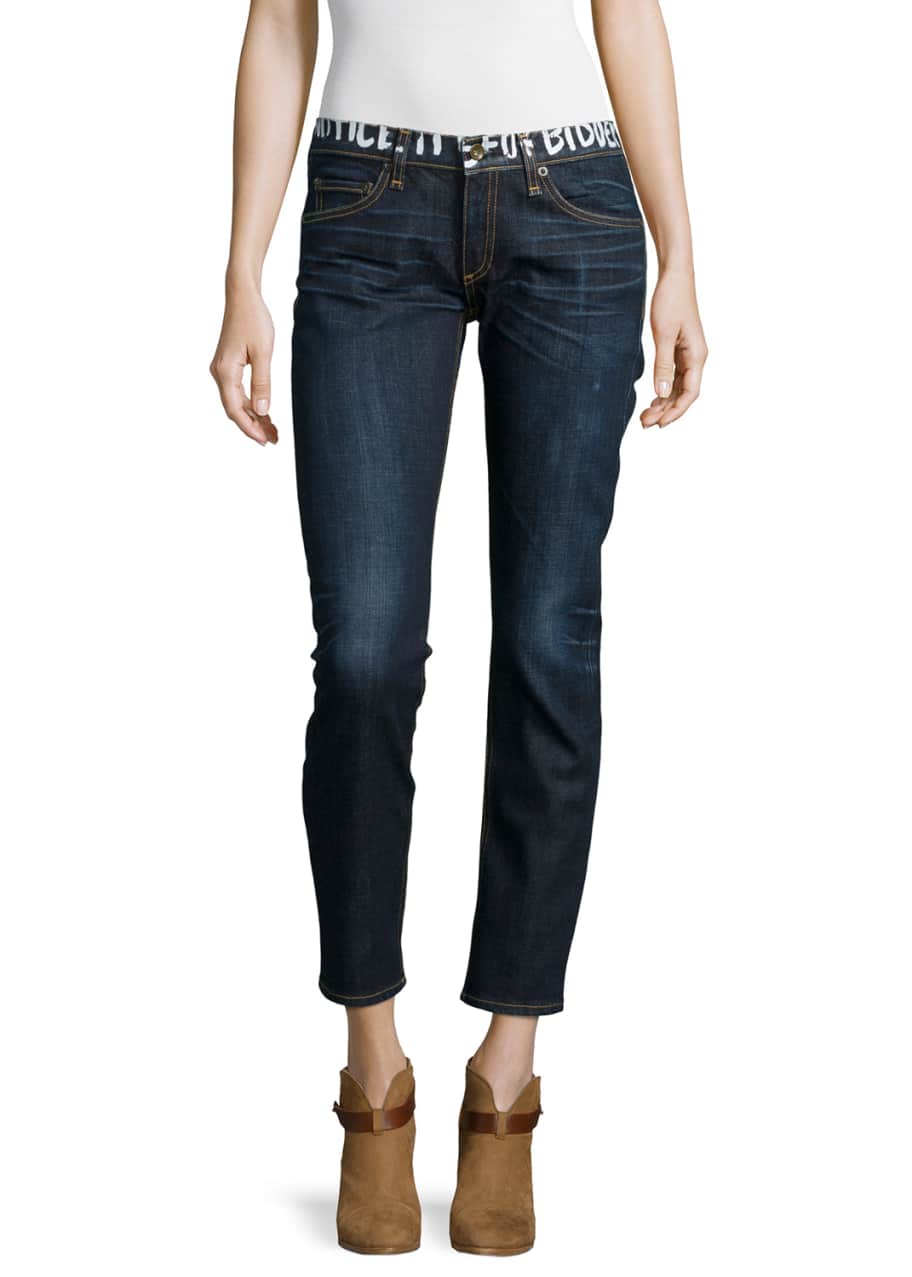 Rag and bone tomboy jeans top