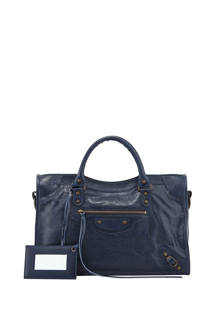 Balenciaga city navy blue outlet