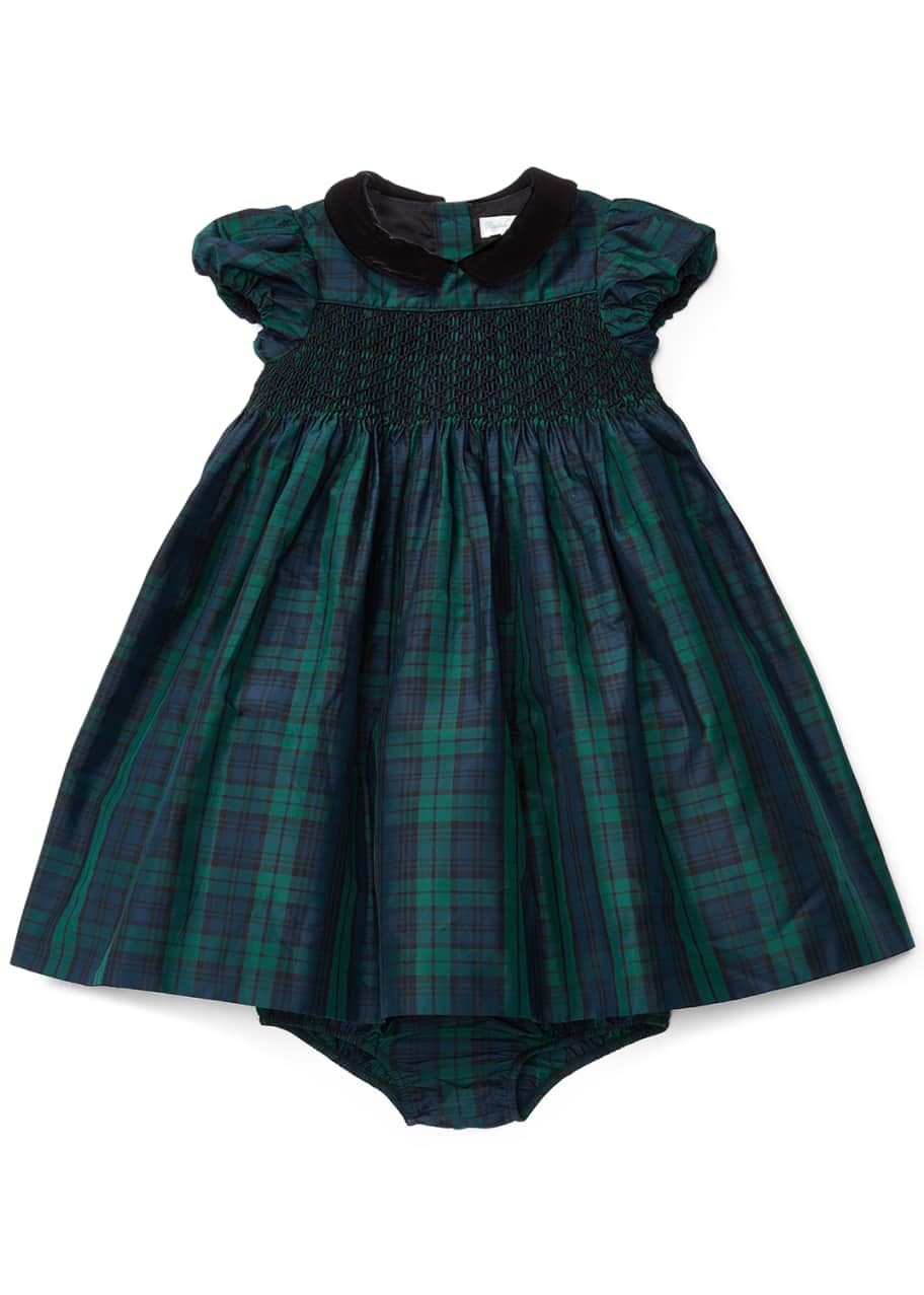 Ralph lauren plaid taffeta dress cheap