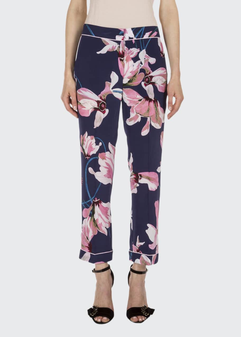 womens floral pajama pants