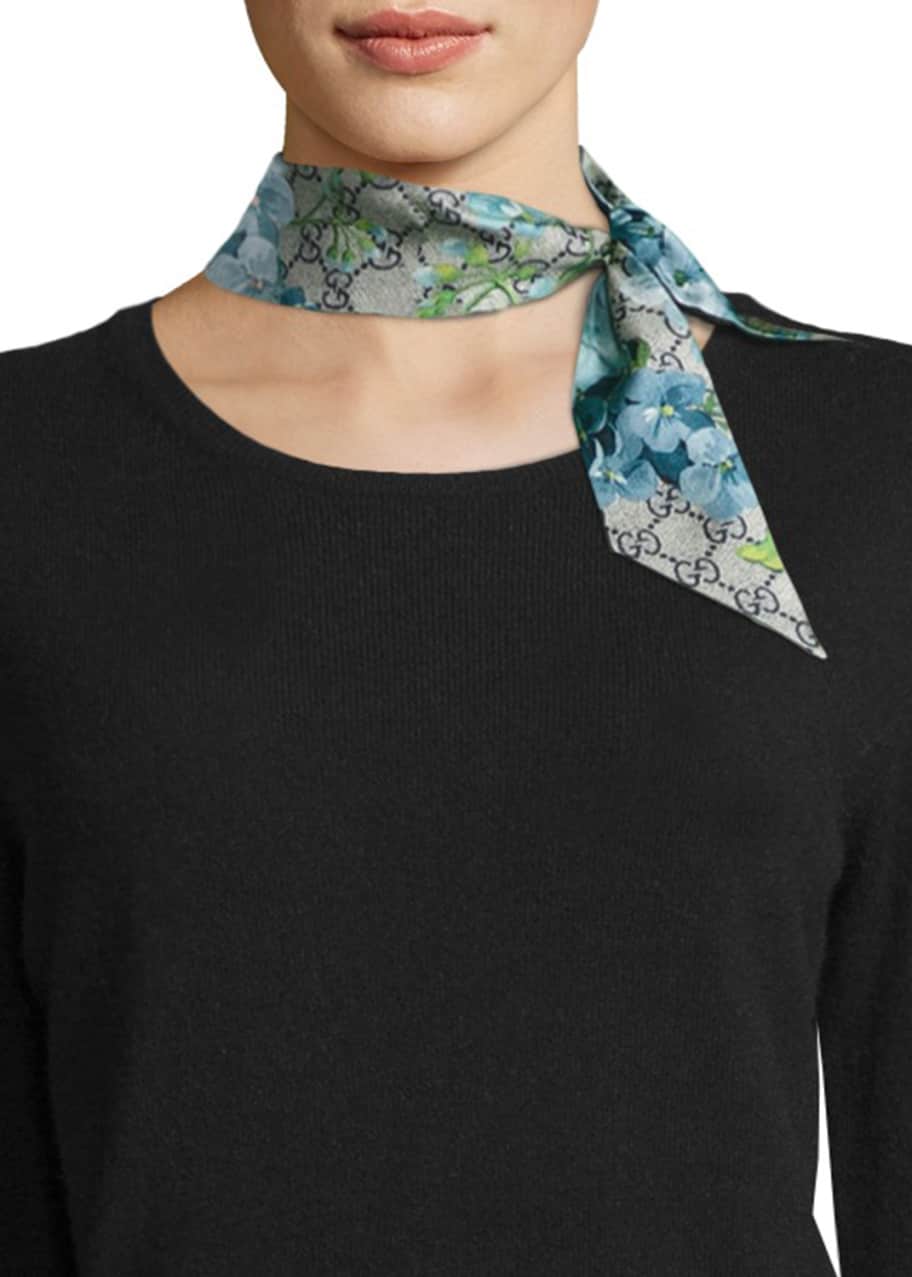 Gucci blooms scarf discount