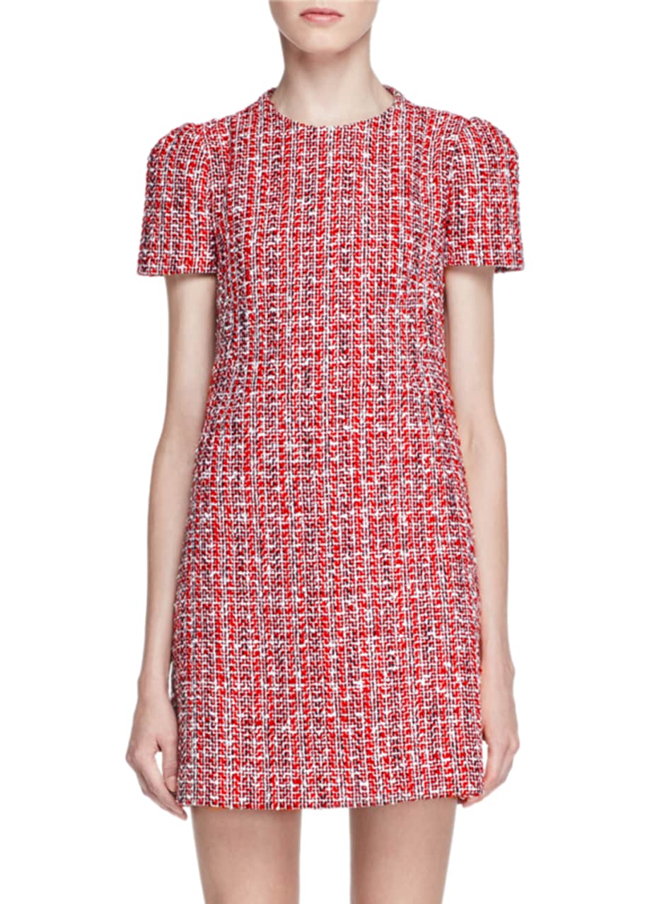 Tweed shift dress online