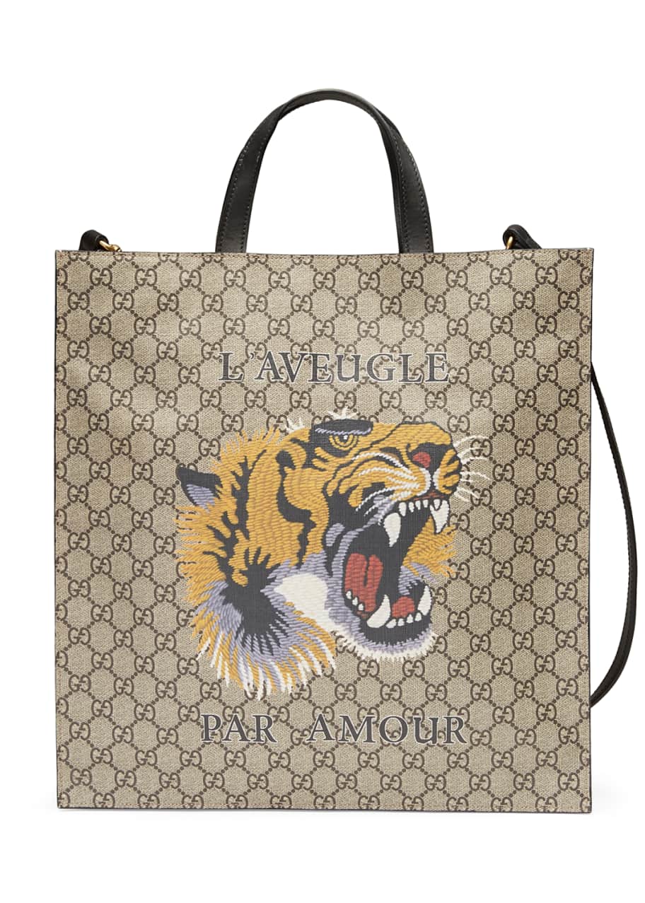 Gucci tote outlet bag tiger