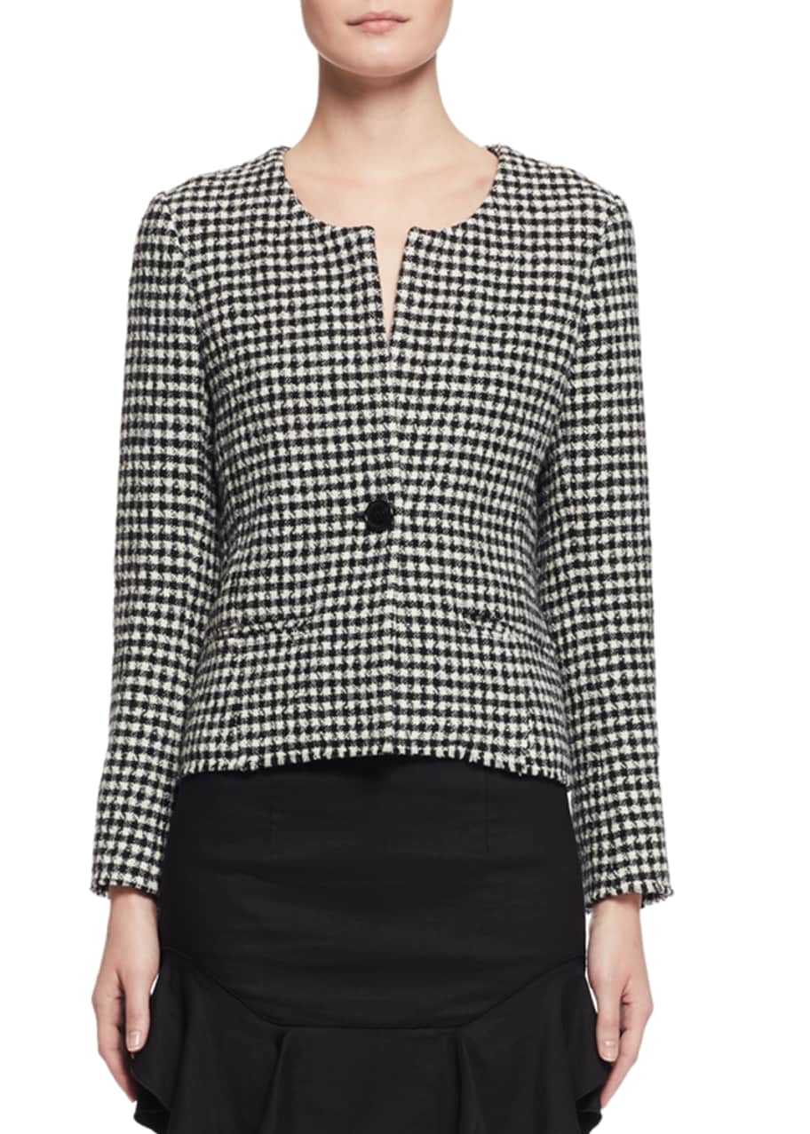 Isabel marant houndstooth blazer outlet