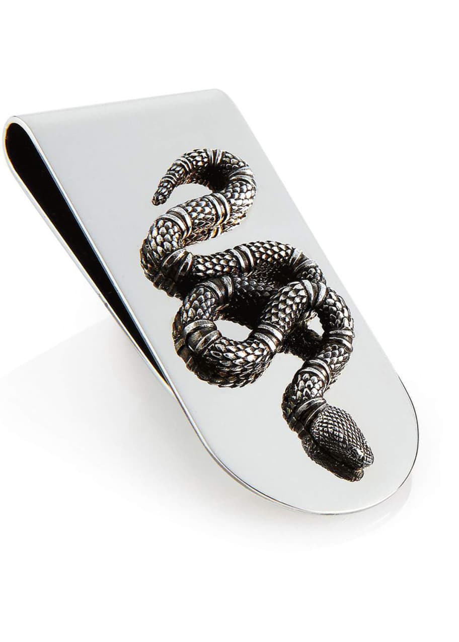 Gucci snake discount money clip