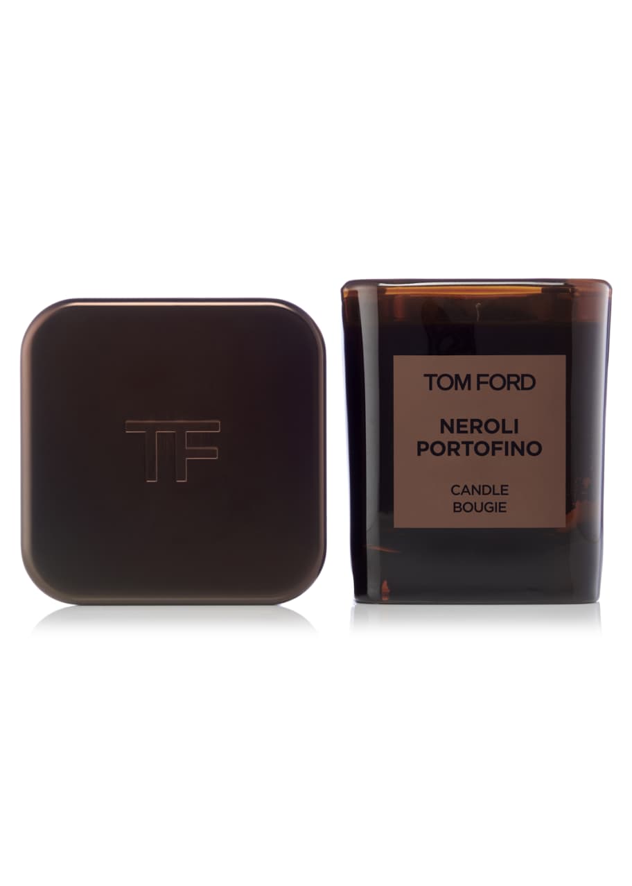 TOM FORD Neroli Portofino Candle & Holder Set - Bergdorf Goodman