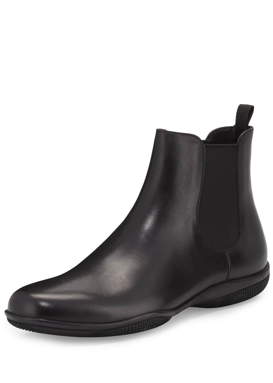 Rubber soled new arrivals chelsea boots
