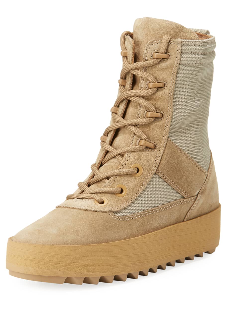 Yeezy suede boots hotsell