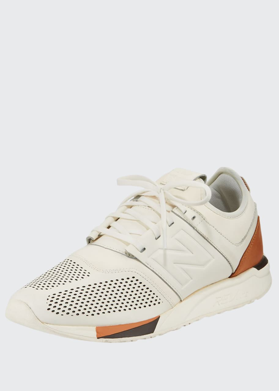 new balance 247 luxe mens white