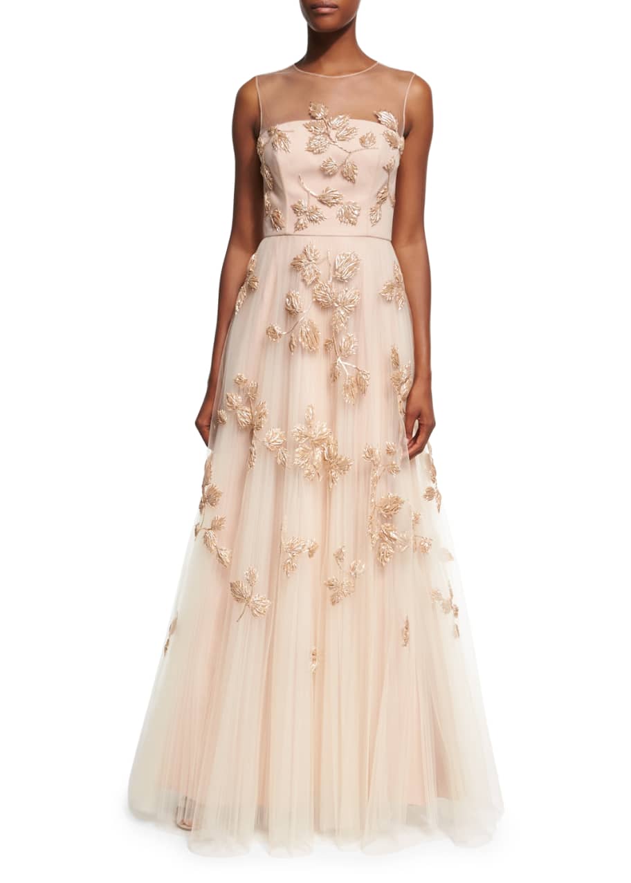 Carolina herrera tulle sales dress
