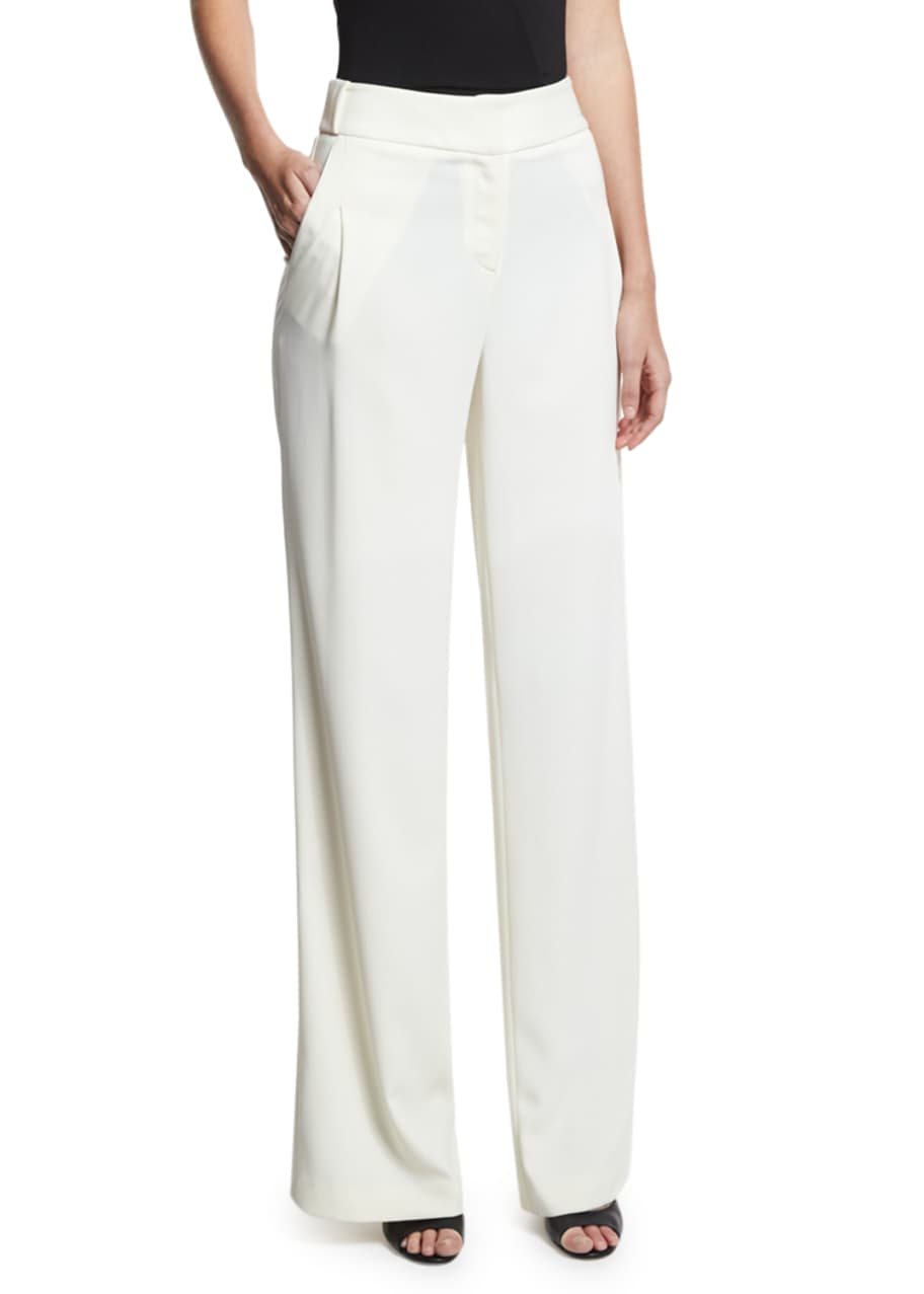 Halston wide leg pants