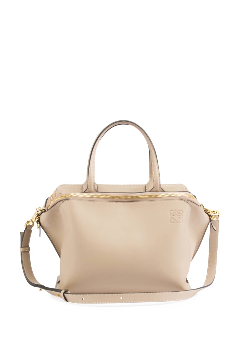 Loewe Leather Zipper Tote Bag Bergdorf Goodman