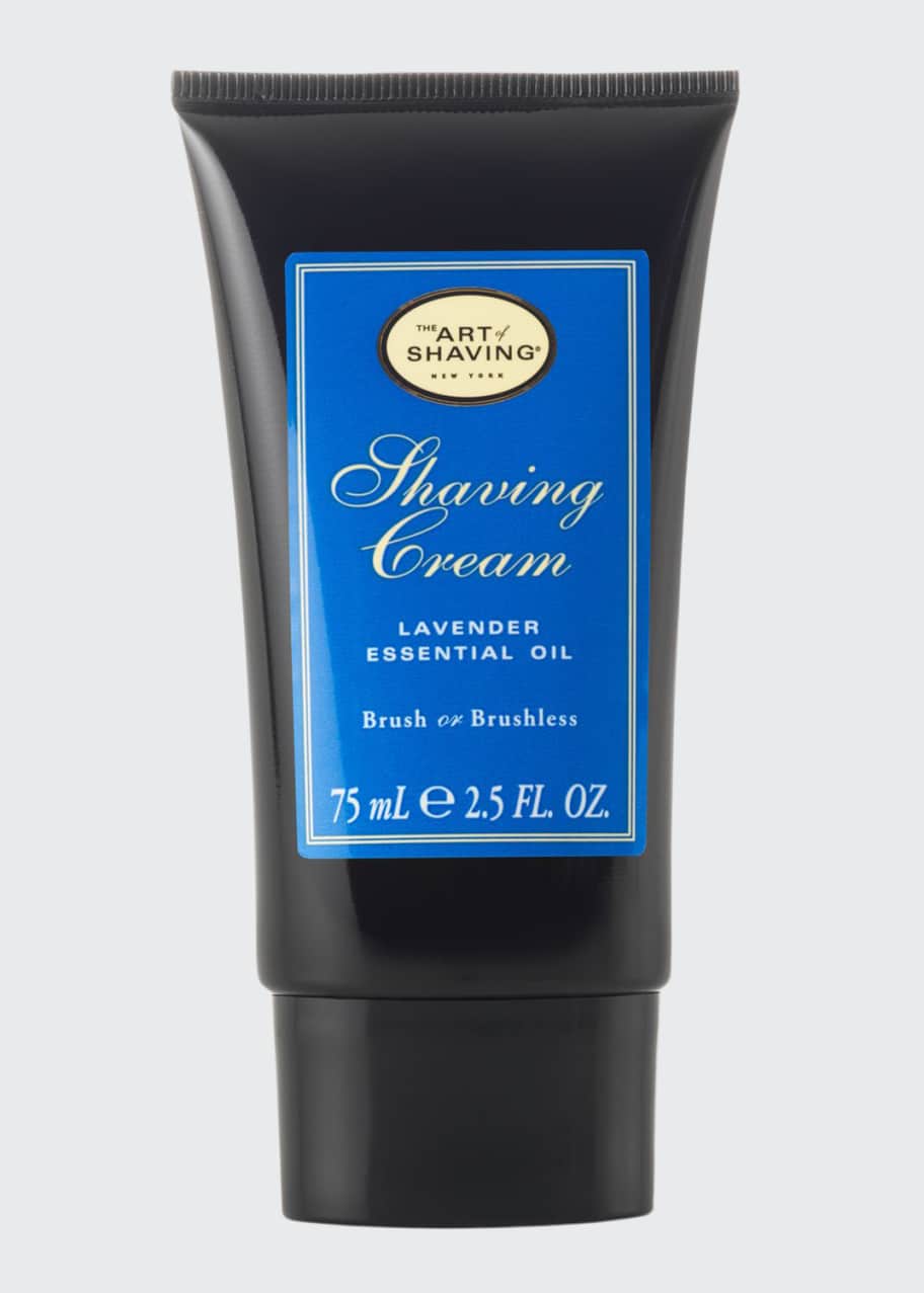 The Art of Shaving Lavender Shaving Cream Tube, 2.5 oz./ 74 mL