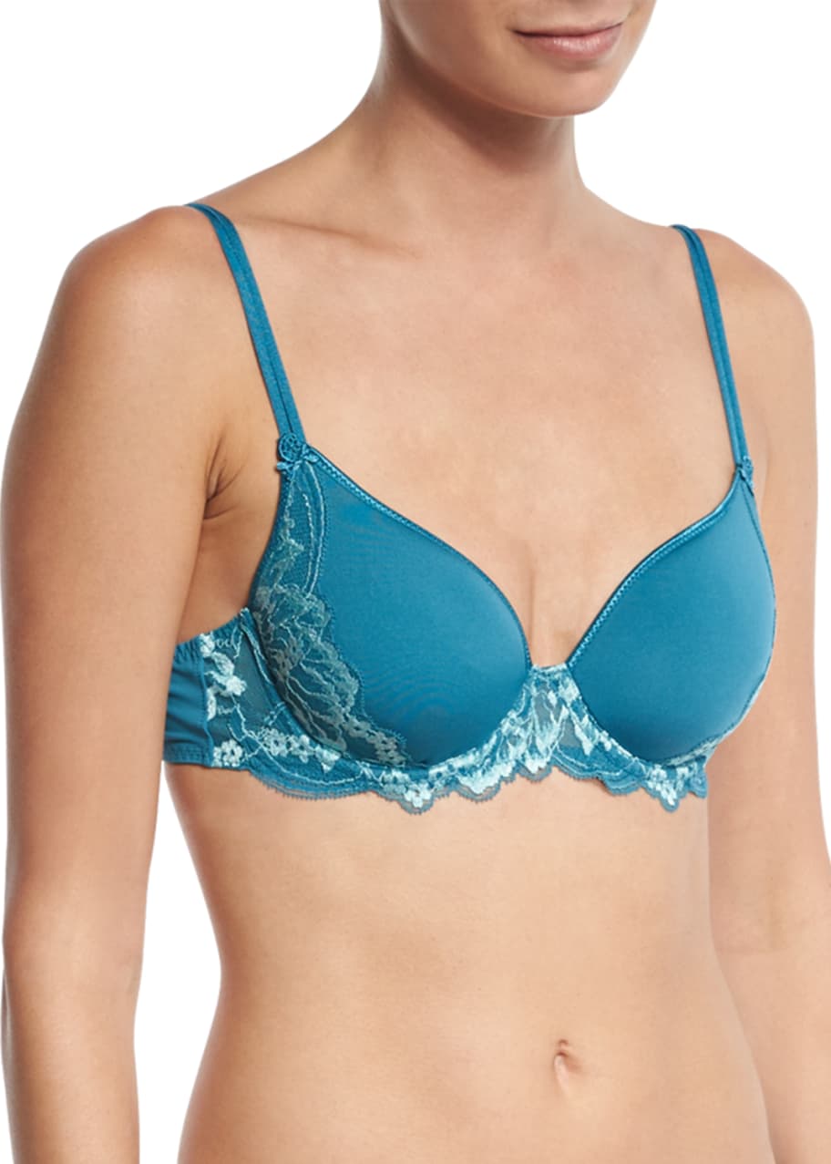 Simone Perele Amour 3d Plunge Bra Topaz Bergdorf Goodman