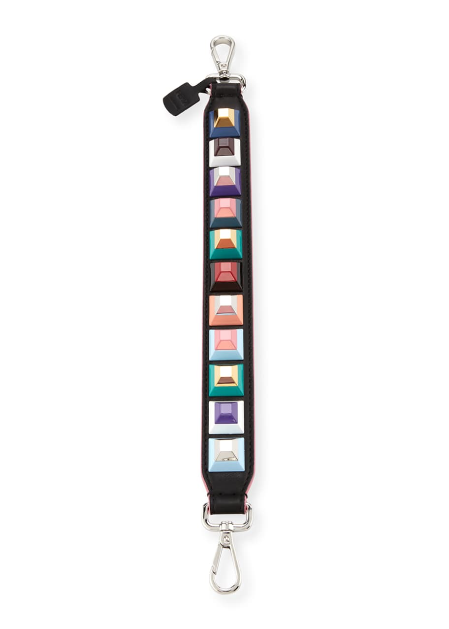 Fendi studded bag strap sale