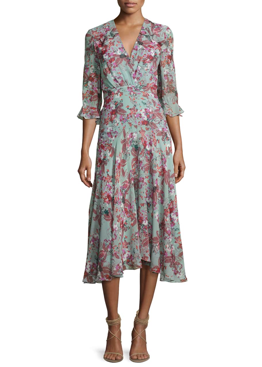 Saloni edith online dress