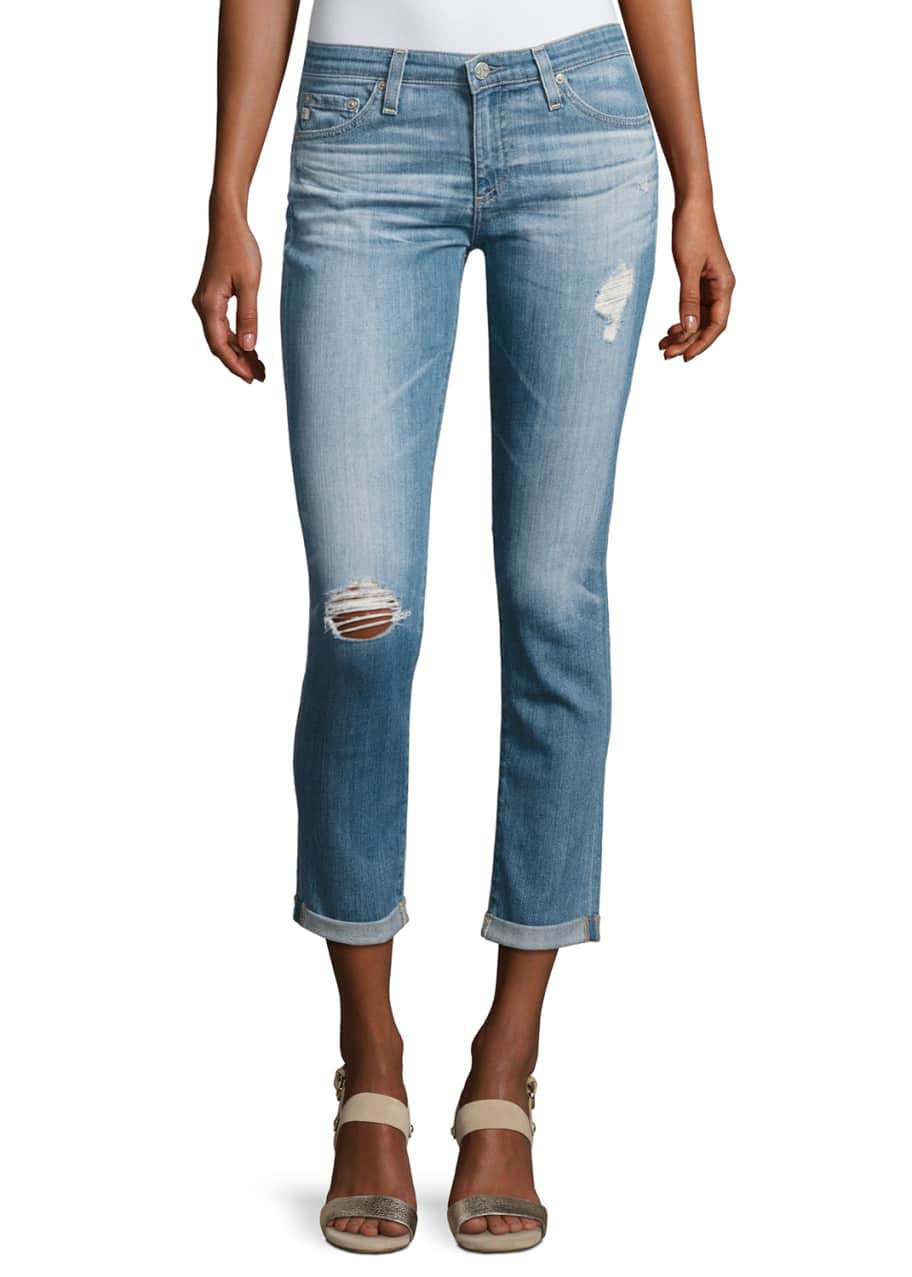 AG Adriano Goldschmied Stilt Roll Up Cigarette Jeans Bergdorf