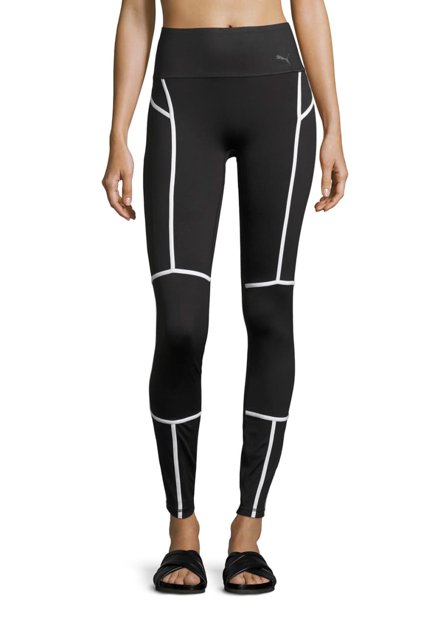 Puma PWRSHAPE High Waist Performance Tights Black White
