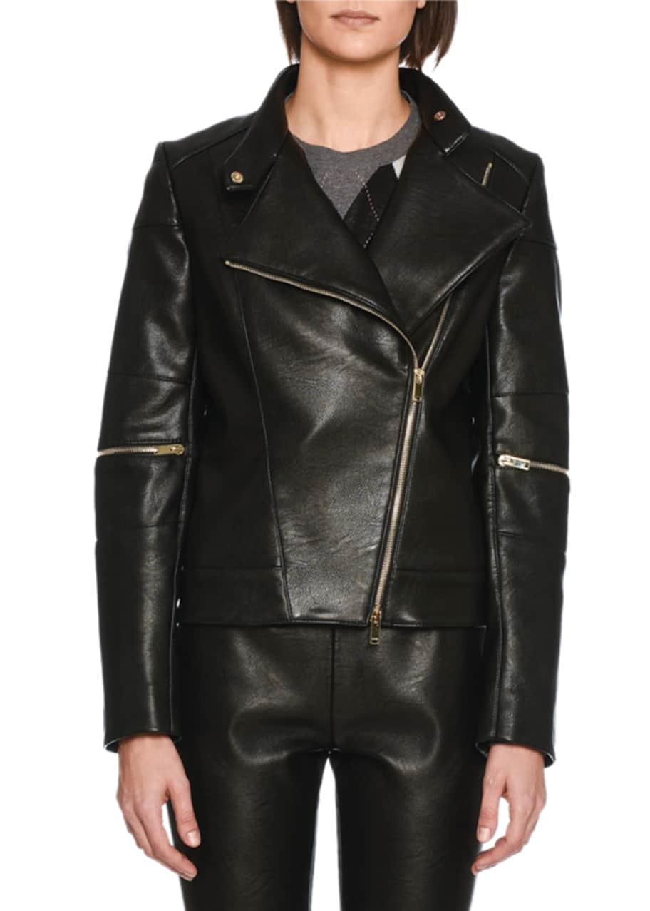 Stella mccartney shop biker jacket