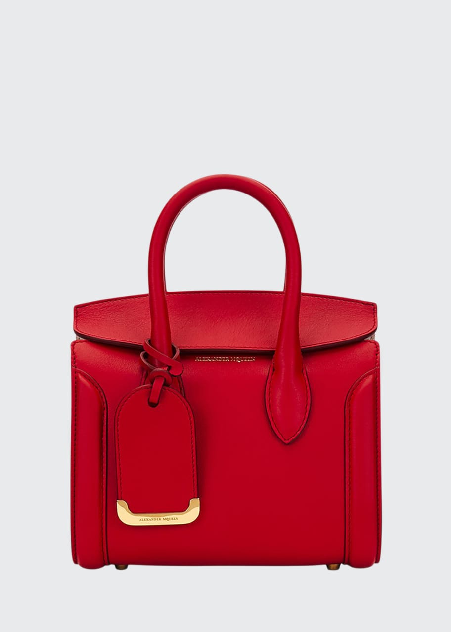 Alexander McQueen Heroine 21 Mini Tote Bag Red Bergdorf Goodman