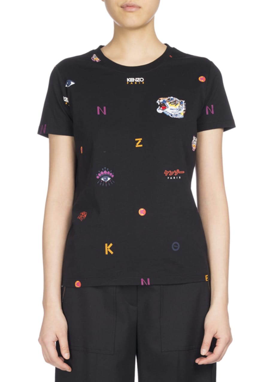Kenzo t shirt multi icon store
