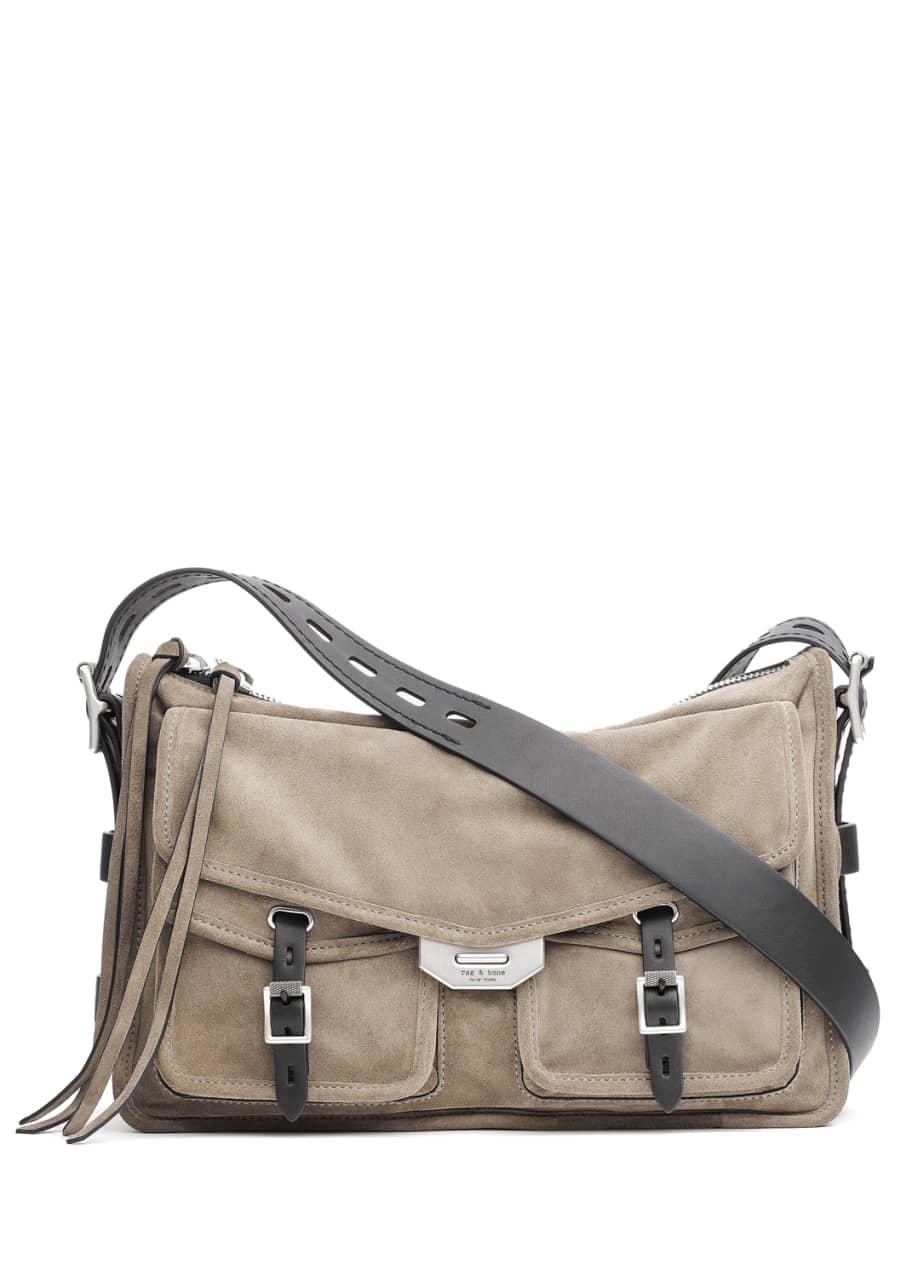 Image 1 of 1: Field Suede Messenger Bag