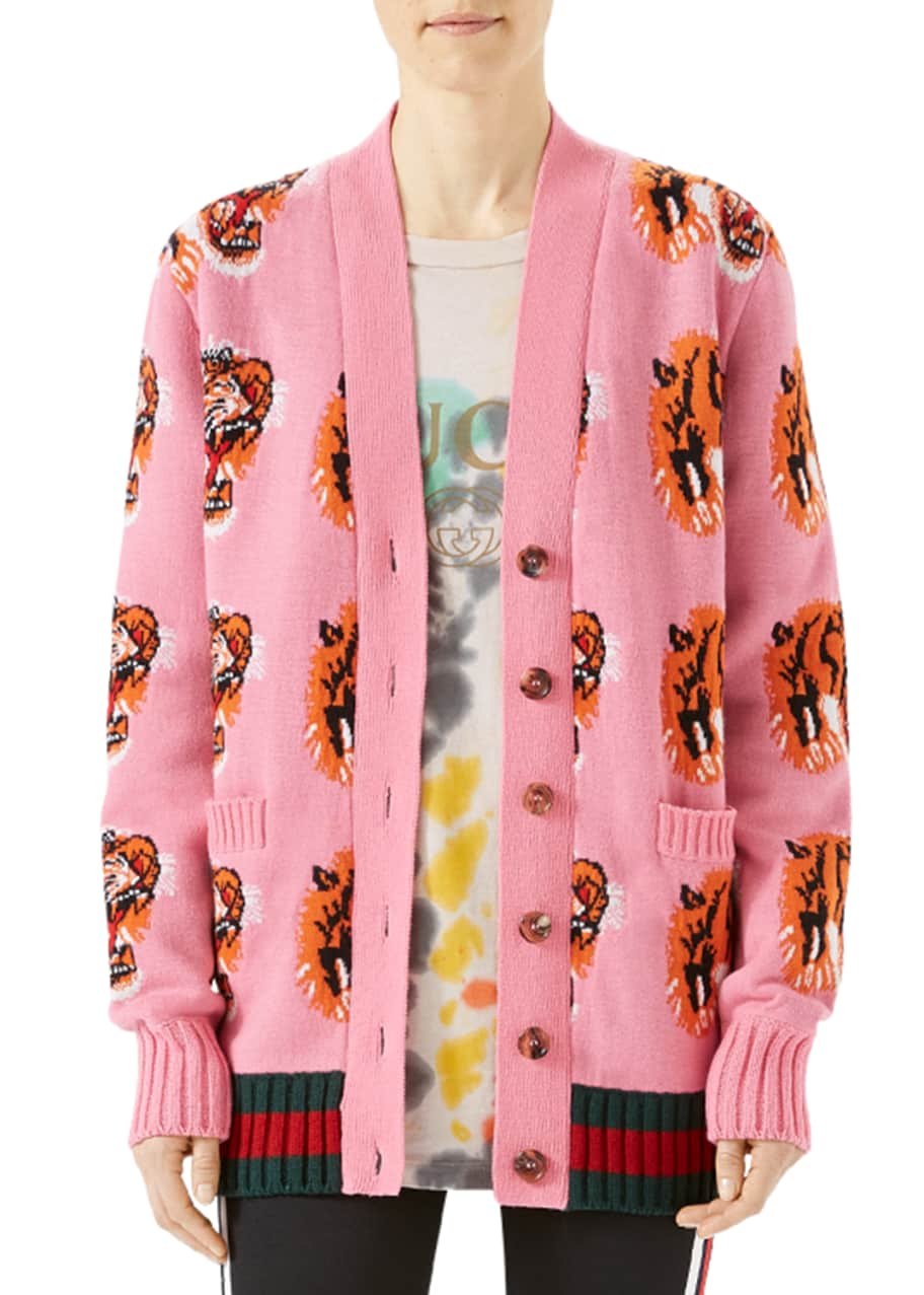 Gucci cardigan clearance pink
