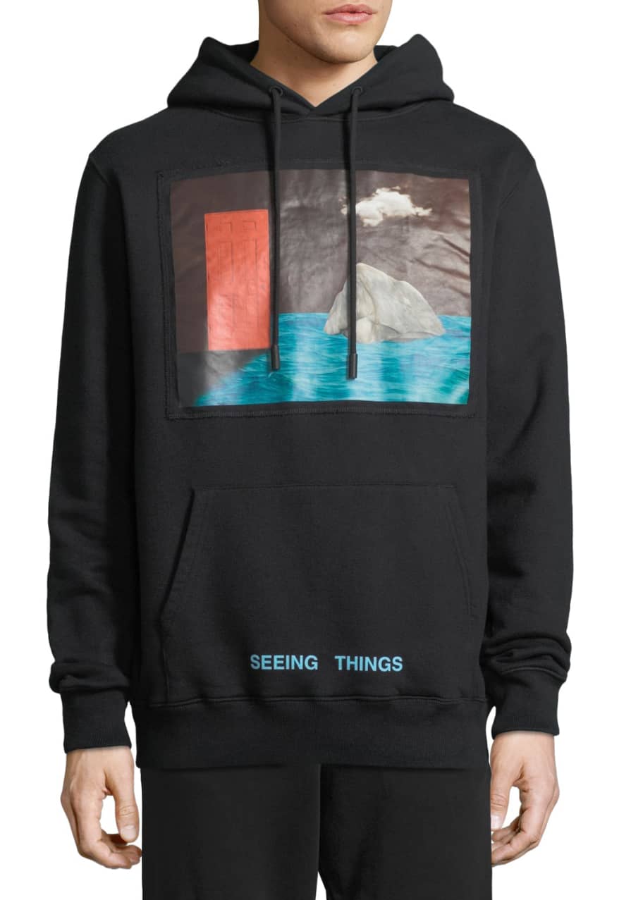 Off white surreal hoodie on sale