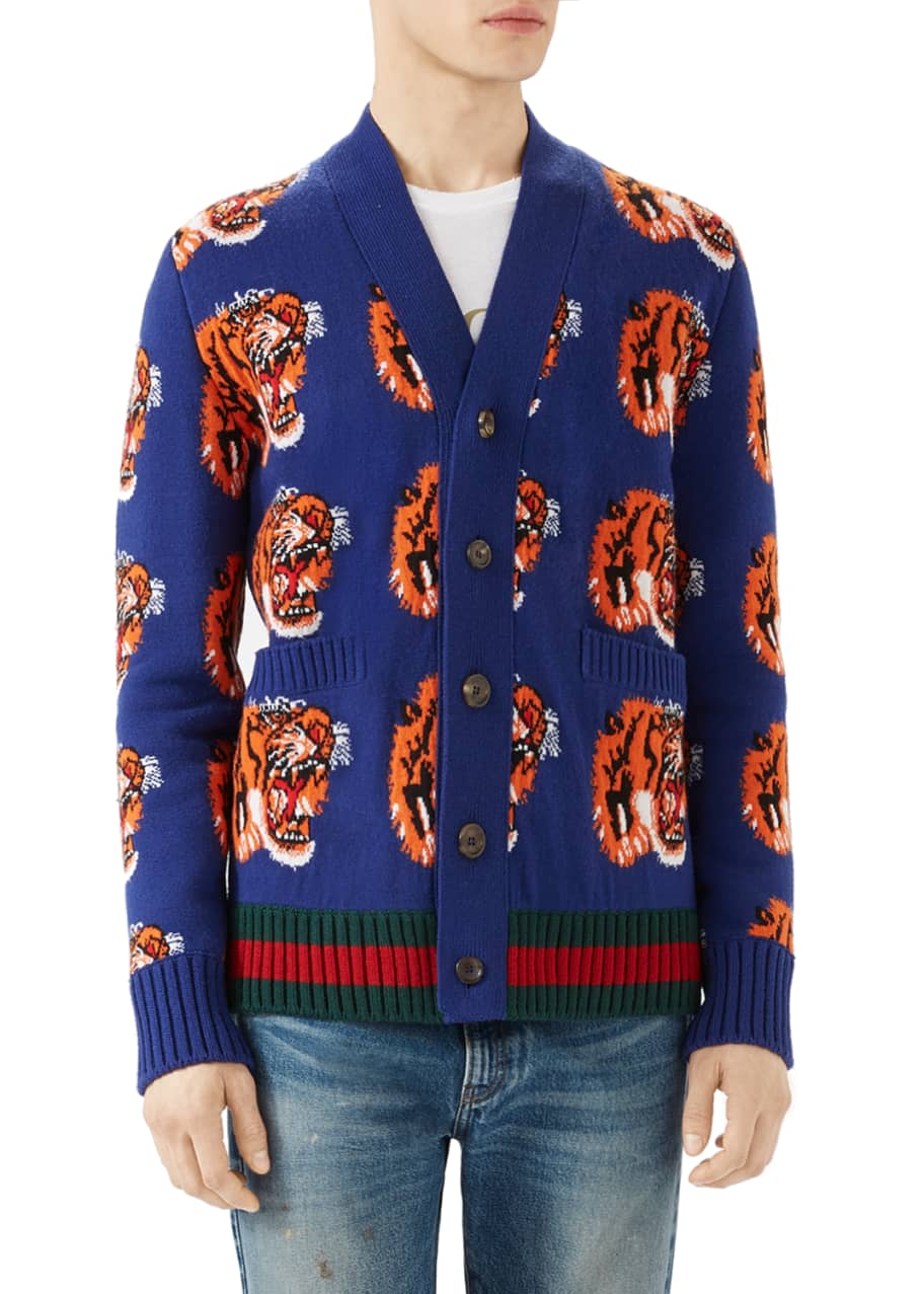 Gucci tiger cardigan discount