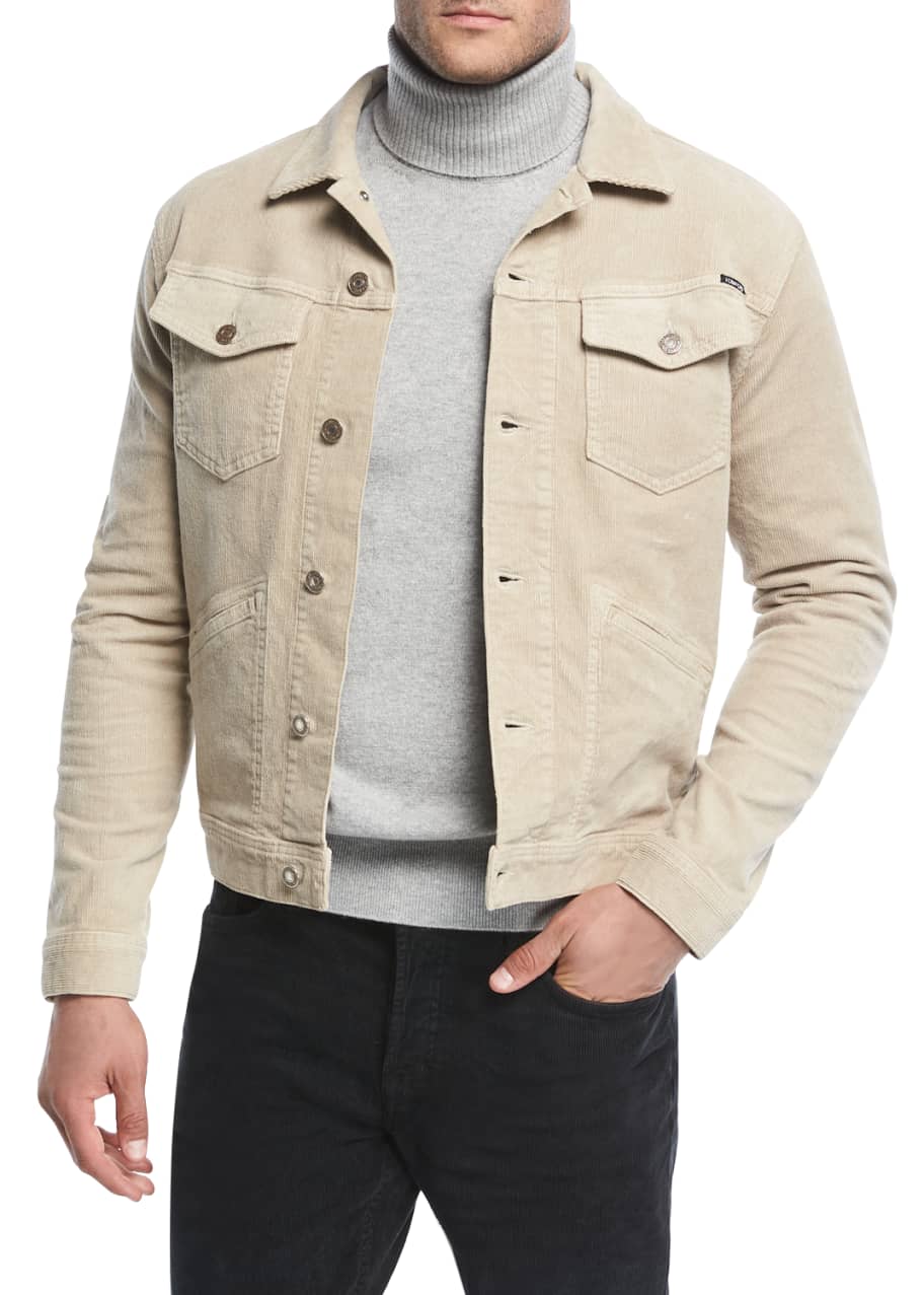 TOM FORD Corduroy Jean Jacket - Bergdorf Goodman