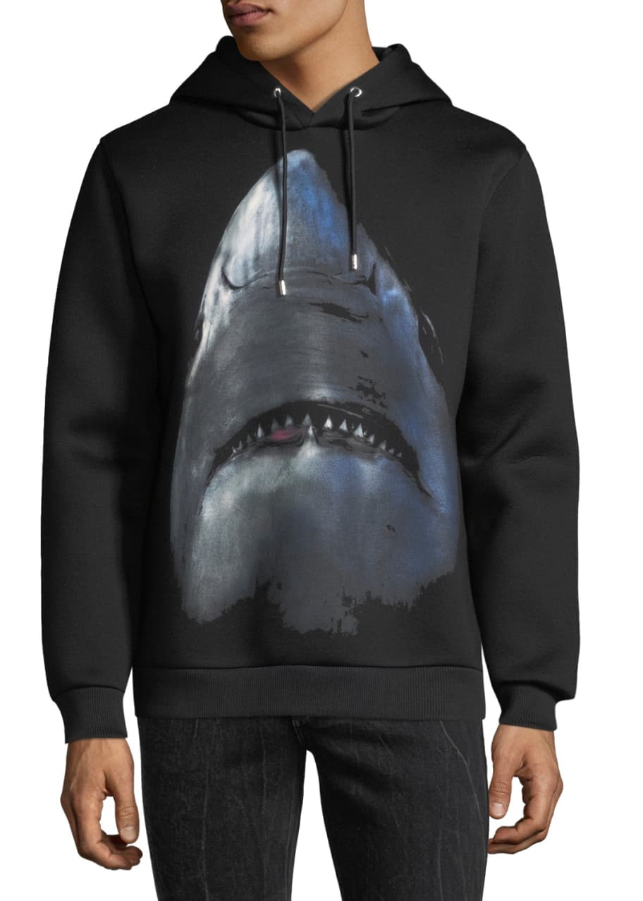 Givenchy shark hoodie clearance