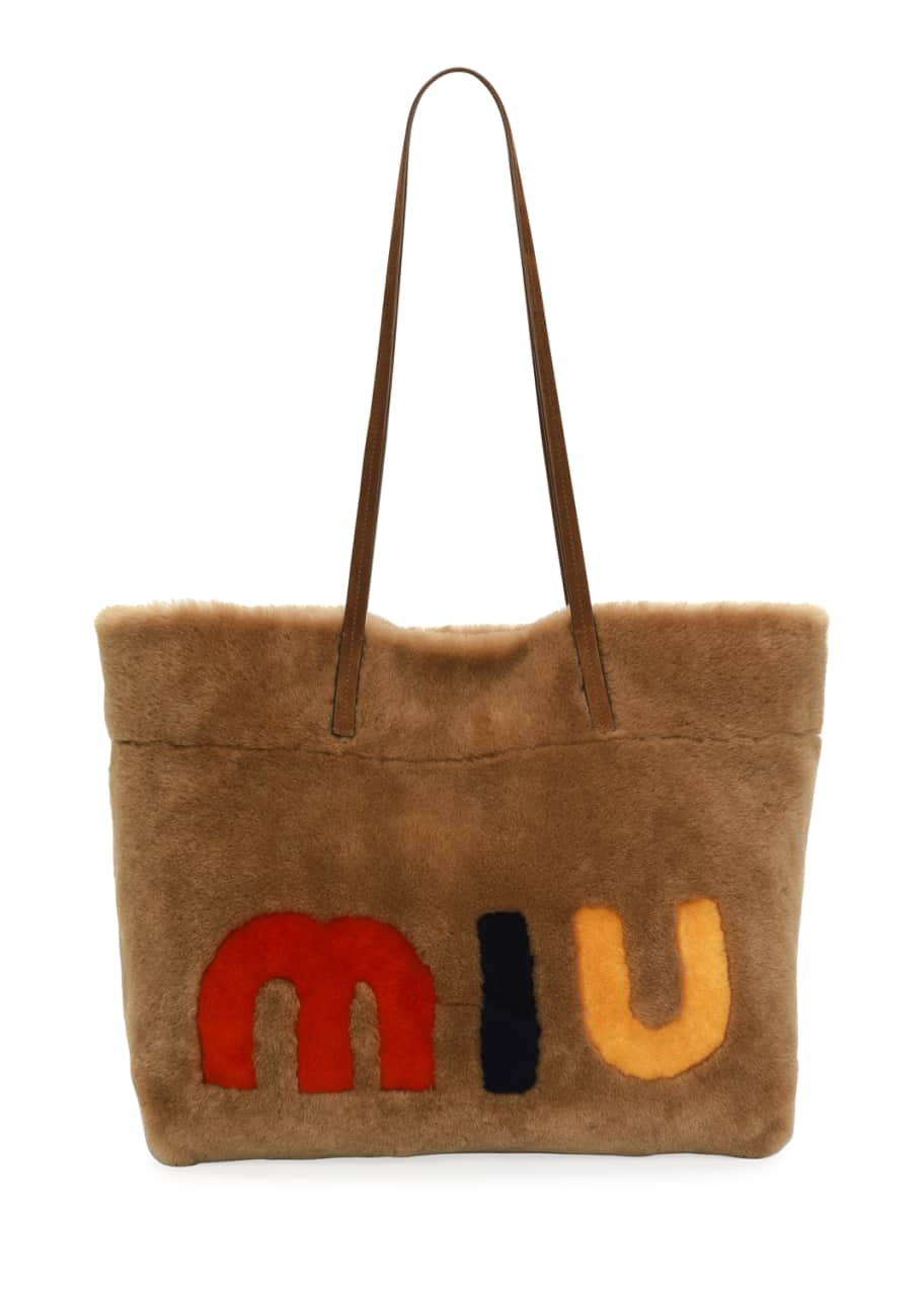 Miu miu shearling bag top