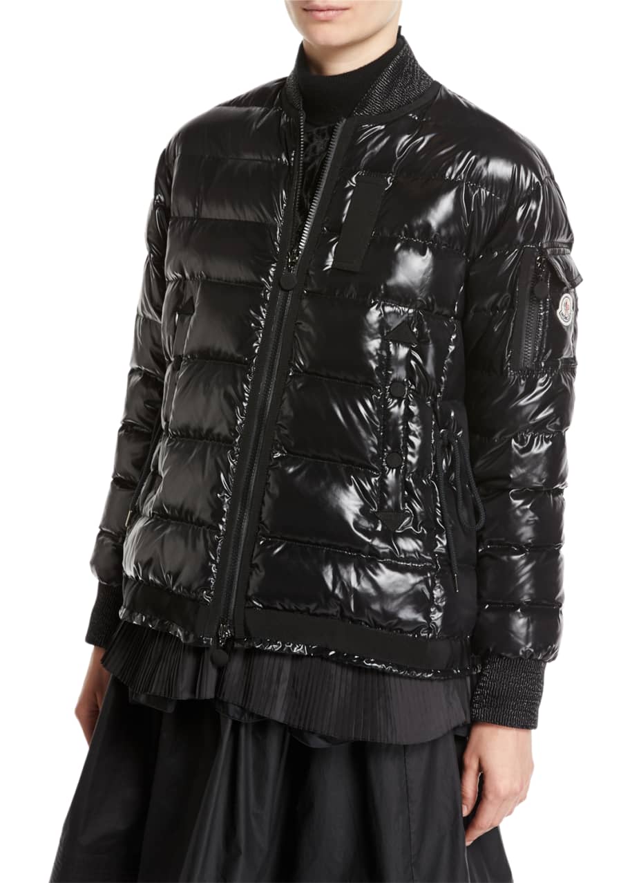 Image 1 of 1: Lucy Quilted Puffer Jacket, Black