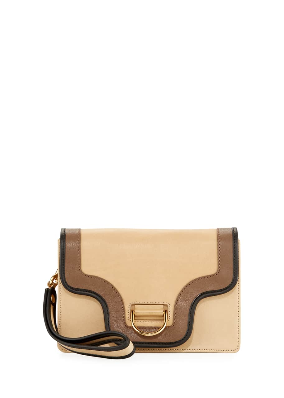 Marc Jacobs Uptown Colorblock Leather Clutch Bag - Bergdorf Goodman