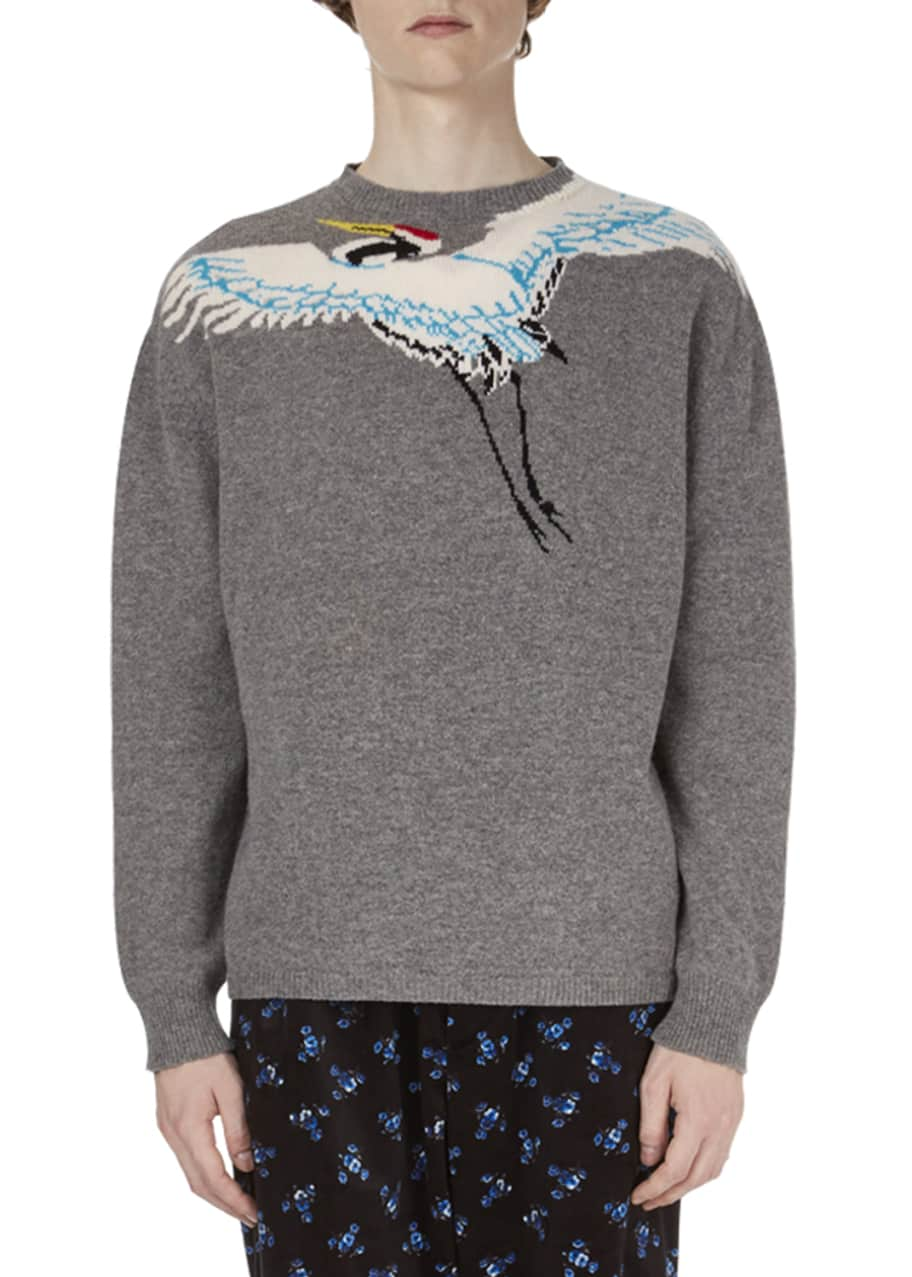 kenzo bird sweater