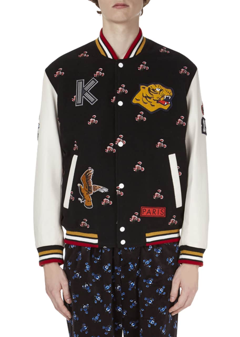 Kenzo La Collection Memento N 1 Varsity Jacket Bergdorf Goodman