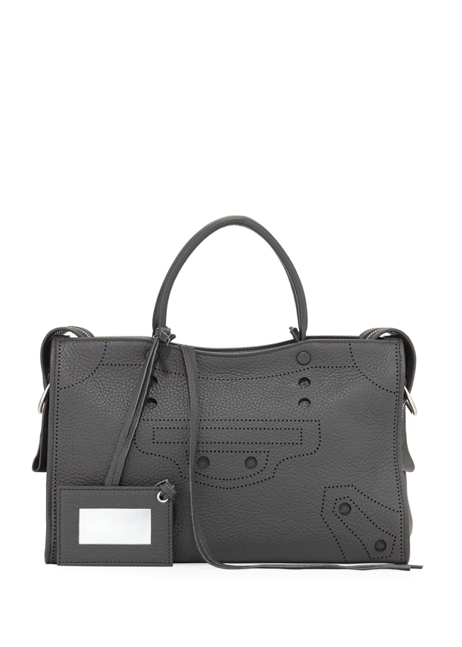 balenciaga blackout city small