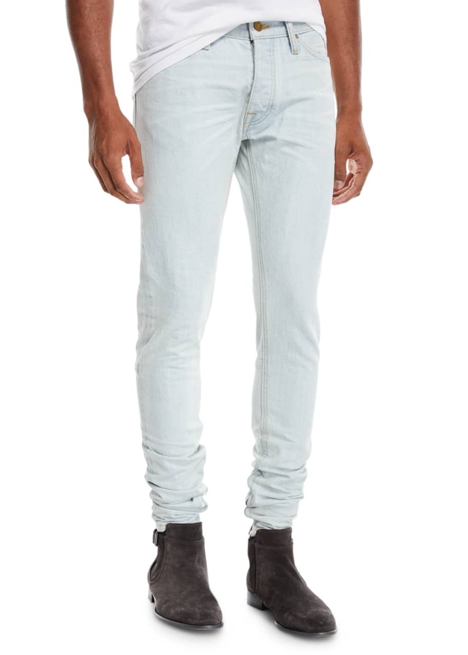 Fear of God Men's Vintage-Wash Selvedge Denim Jeans - Bergdorf Goodman